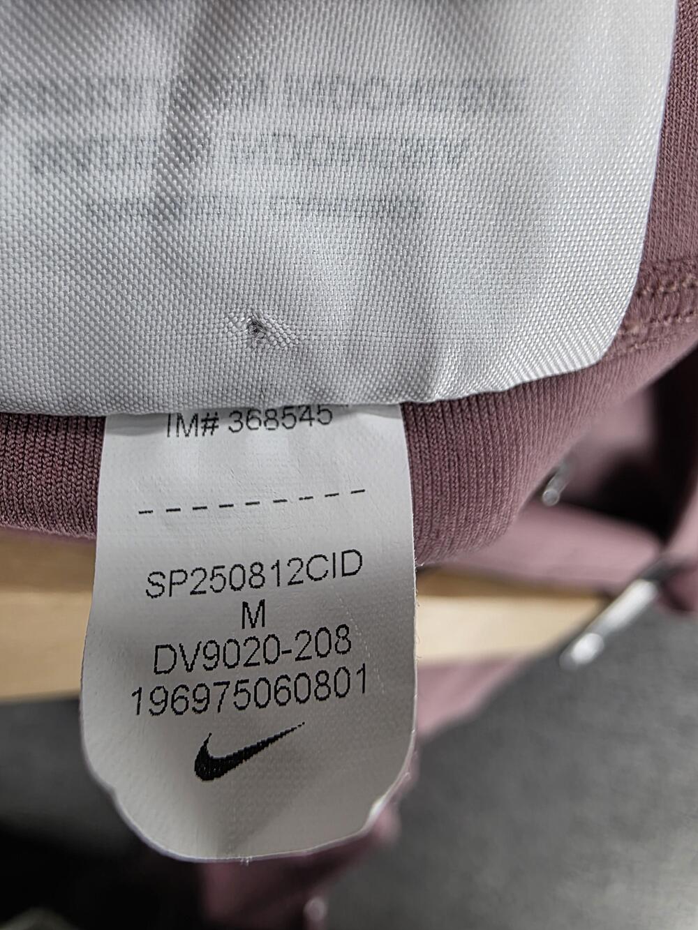 Nike Leggings Womens M Pink Ankle Dri-FIT Elastic Waist Stretch 27 Inseam - Picture 7 of 8